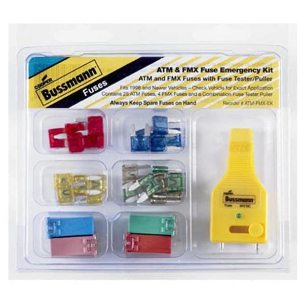 Cooper Bussmann ATM-FMX-EK FMX Emergency Fuse Kit; 30 Piece